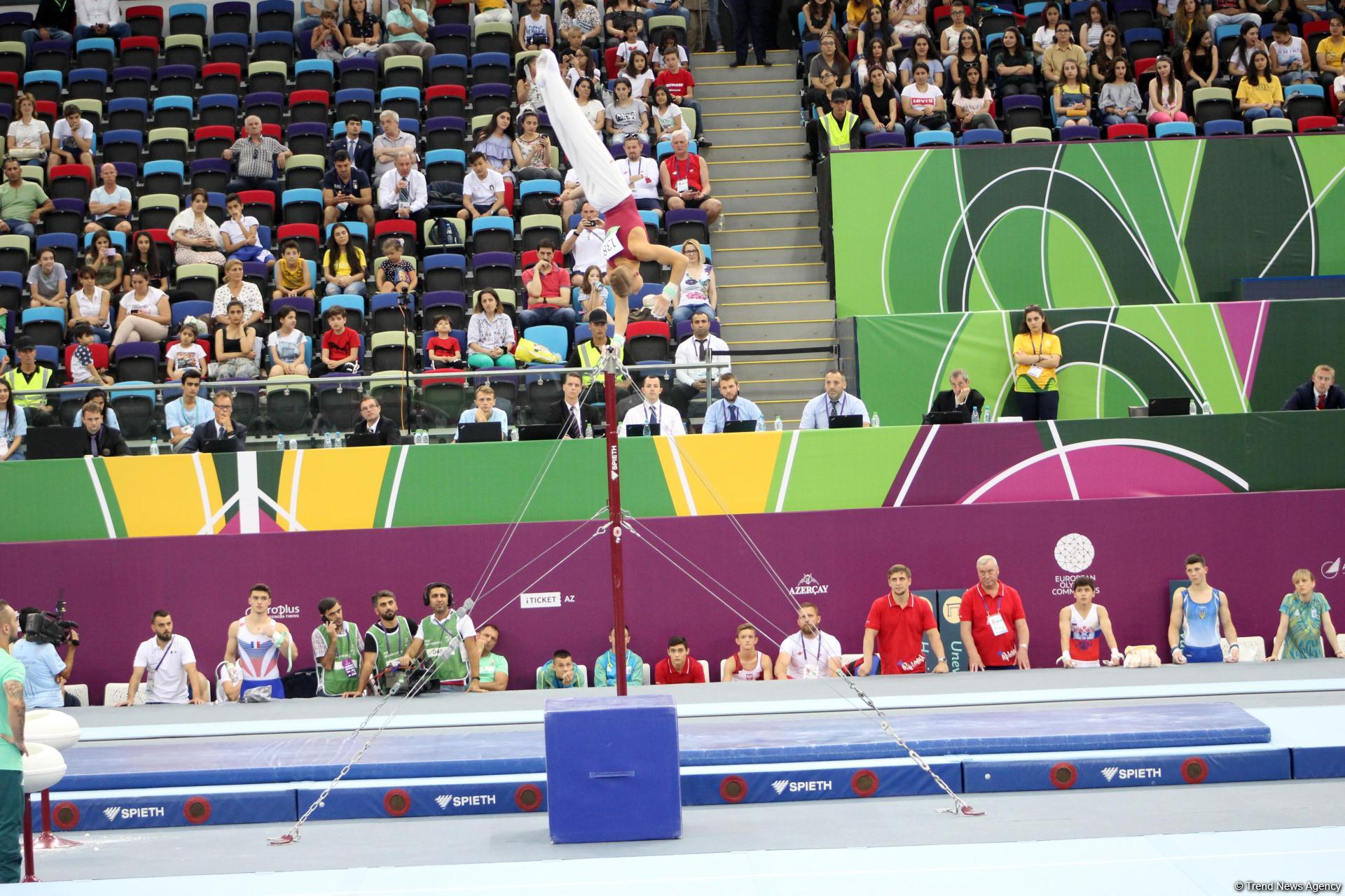 Best moments of final day of EYOF Baku 2019 artistic gymnastics competitions (PHOTO)