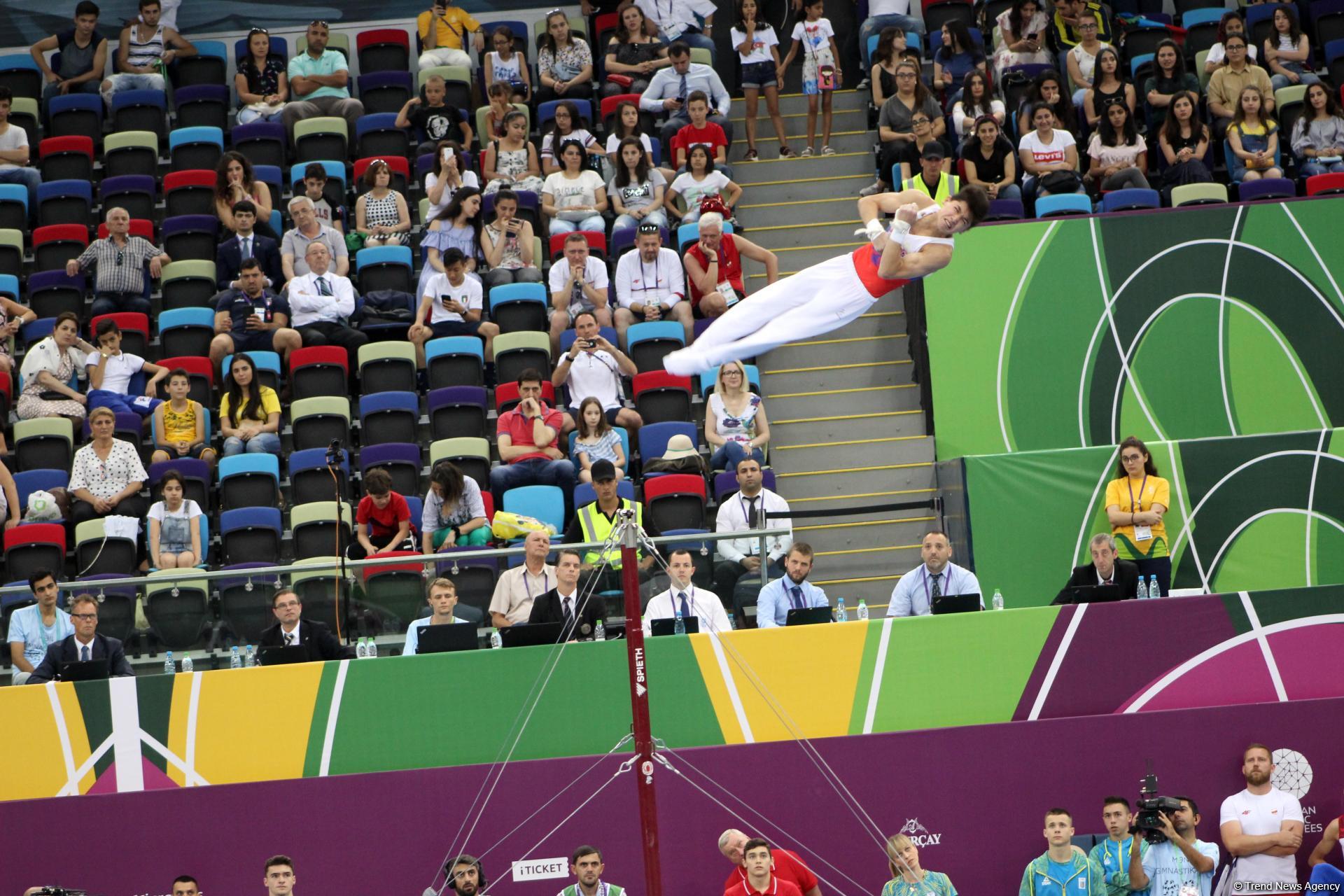 Best moments of final day of EYOF Baku 2019 artistic gymnastics competitions (PHOTO)