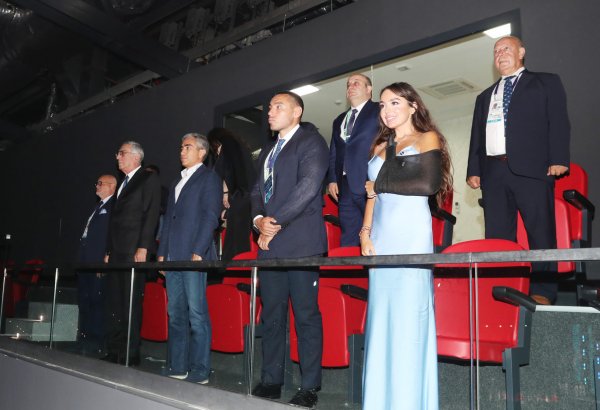 Heydar Aliyev Foundation VP Leyla Aliyeva attends closing ceremony of XV Summer European Youth Olympic Festival (PHOTO/VIDEO)