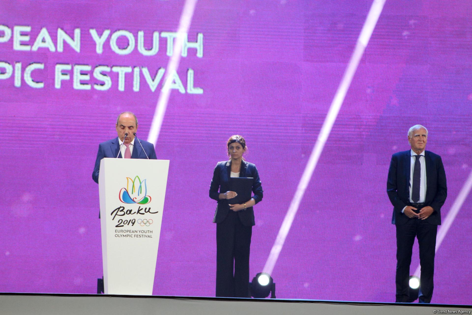 Awesome closing ceremony of XV Summer European Youth Olympic Festival in Baku (PHOTO)