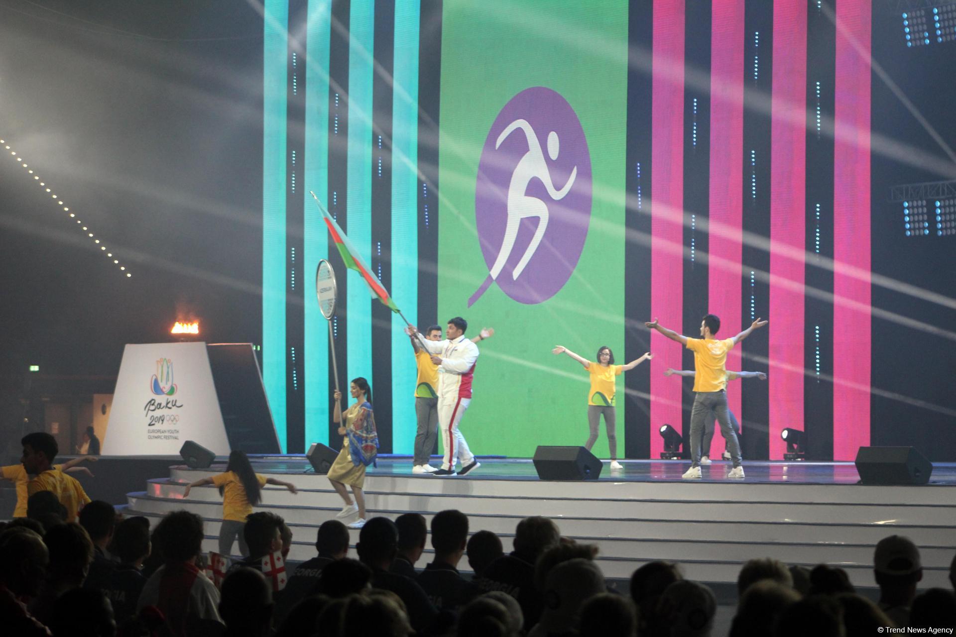Awesome closing ceremony of XV Summer European Youth Olympic Festival in Baku (PHOTO)