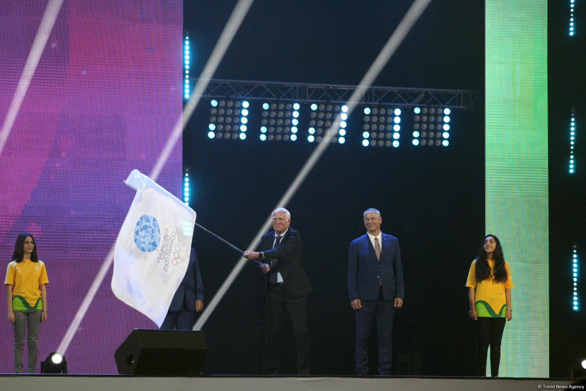 Awesome closing ceremony of XV Summer European Youth Olympic Festival in Baku (PHOTO)