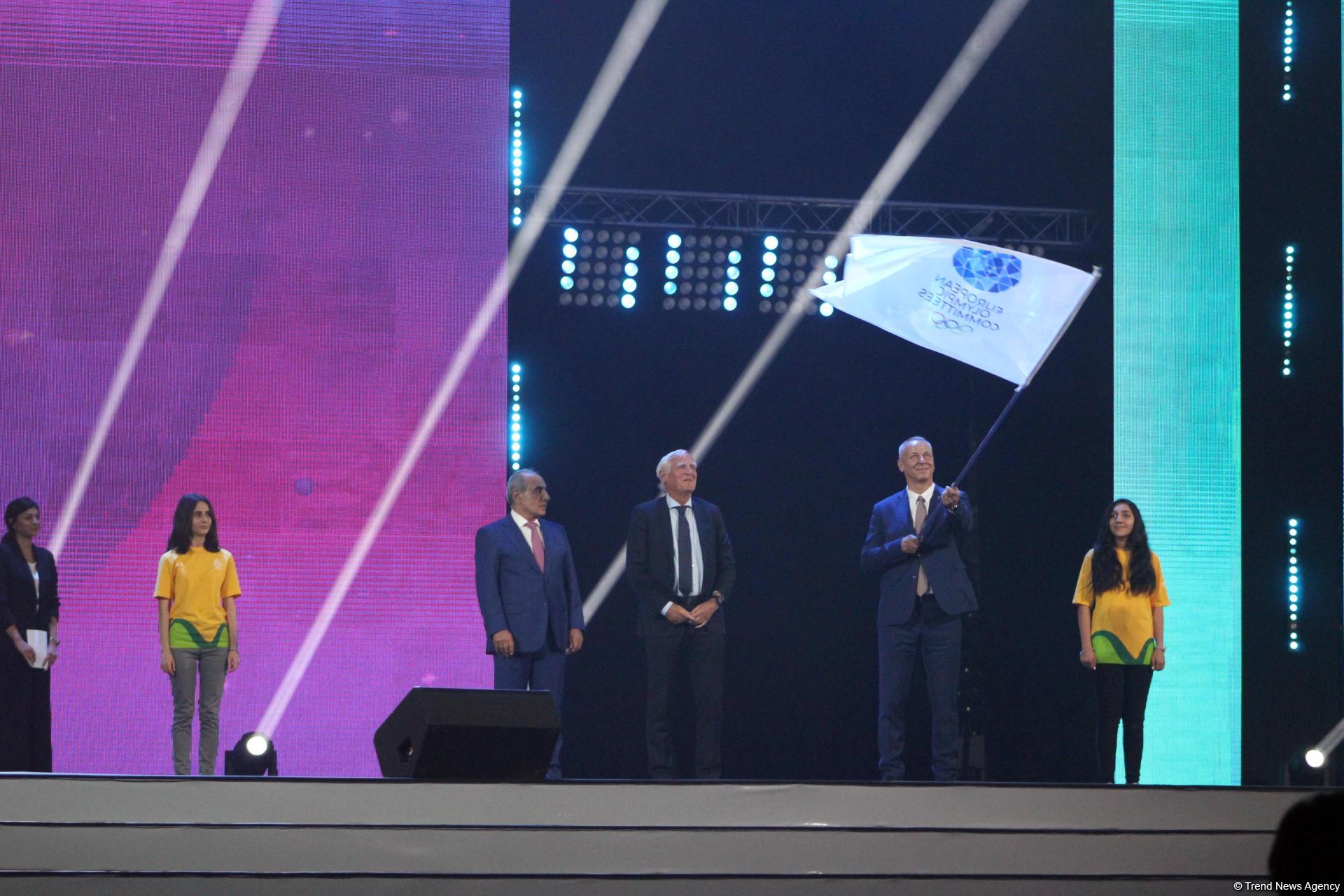 Awesome closing ceremony of XV Summer European Youth Olympic Festival in Baku (PHOTO)
