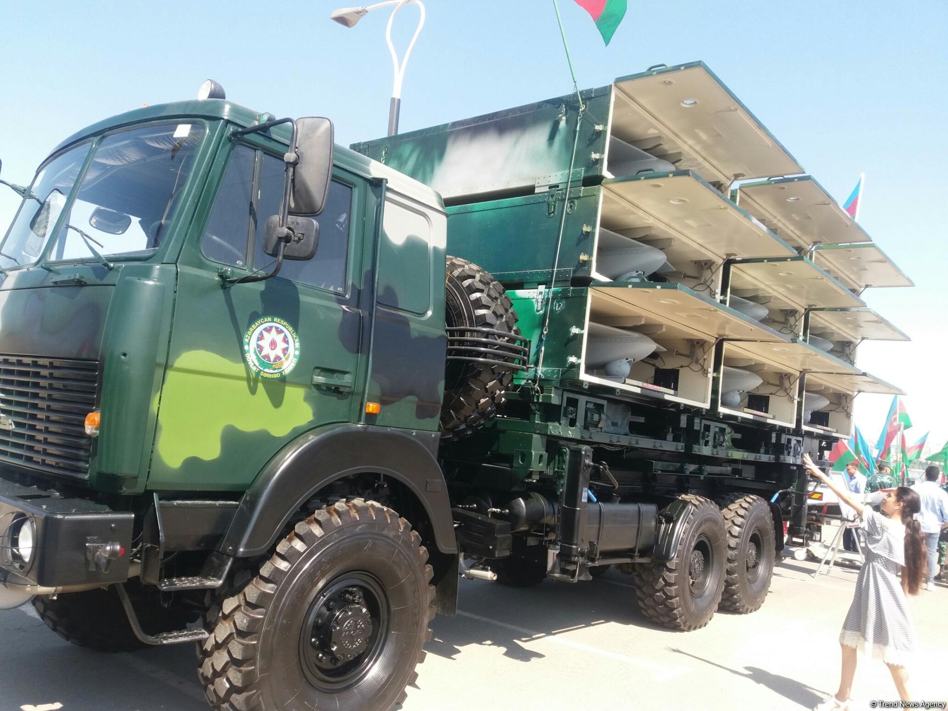 Israeli military UAV invulnerable to enemy showcased at military exhibition in Baku