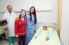Vice-President of Heydar Aliyev Foundation Leyla Aliyeva visits several medical centers in Baku (PHOTO)