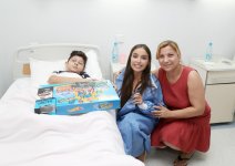 Vice-President of Heydar Aliyev Foundation Leyla Aliyeva visits several medical centers in Baku (PHOTO)