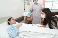 Vice-President of Heydar Aliyev Foundation Leyla Aliyeva visits several medical centers in Baku (PHOTO)