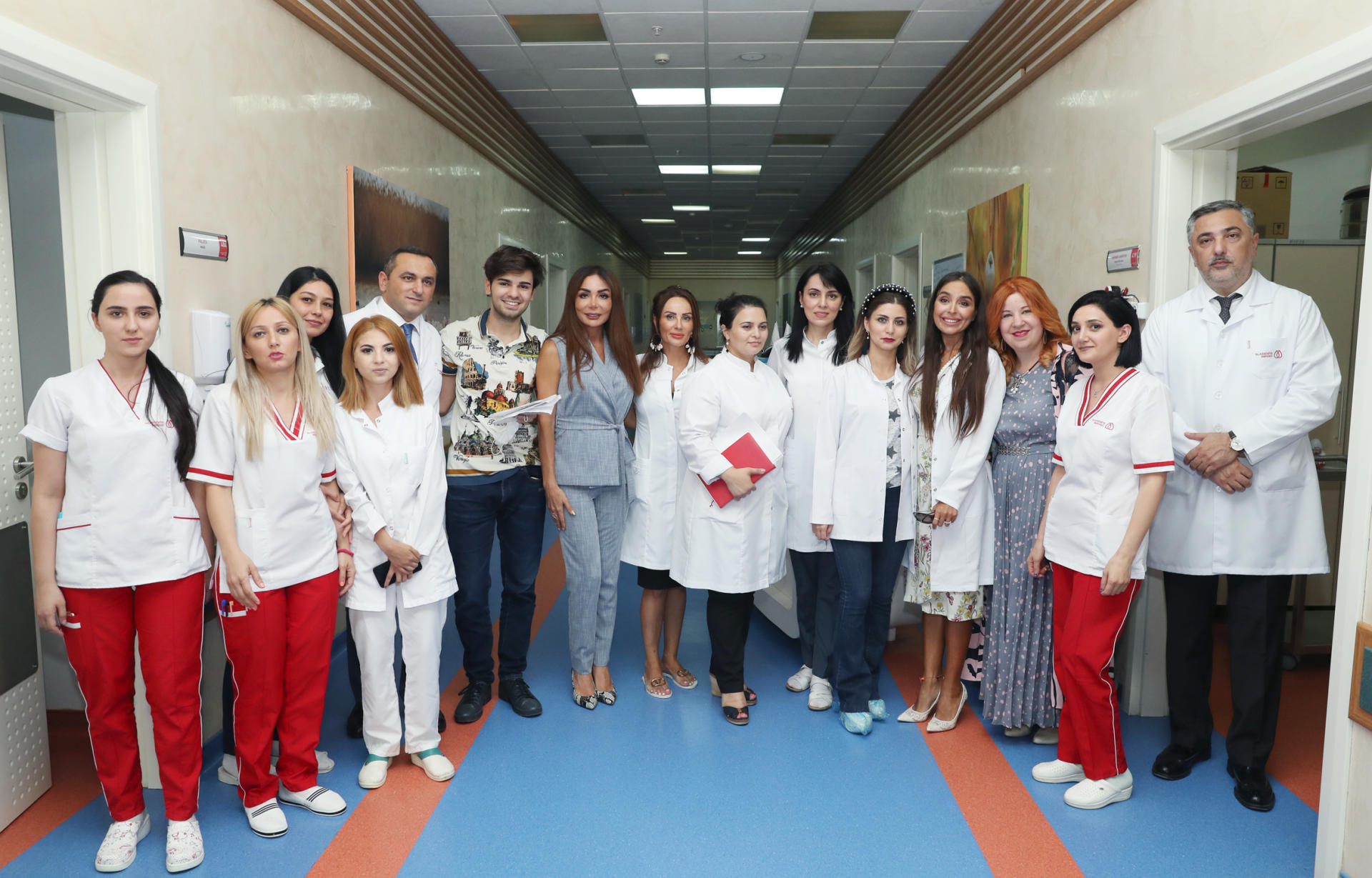 Vice-President of Heydar Aliyev Foundation Leyla Aliyeva visits several medical centers in Baku (PHOTO)