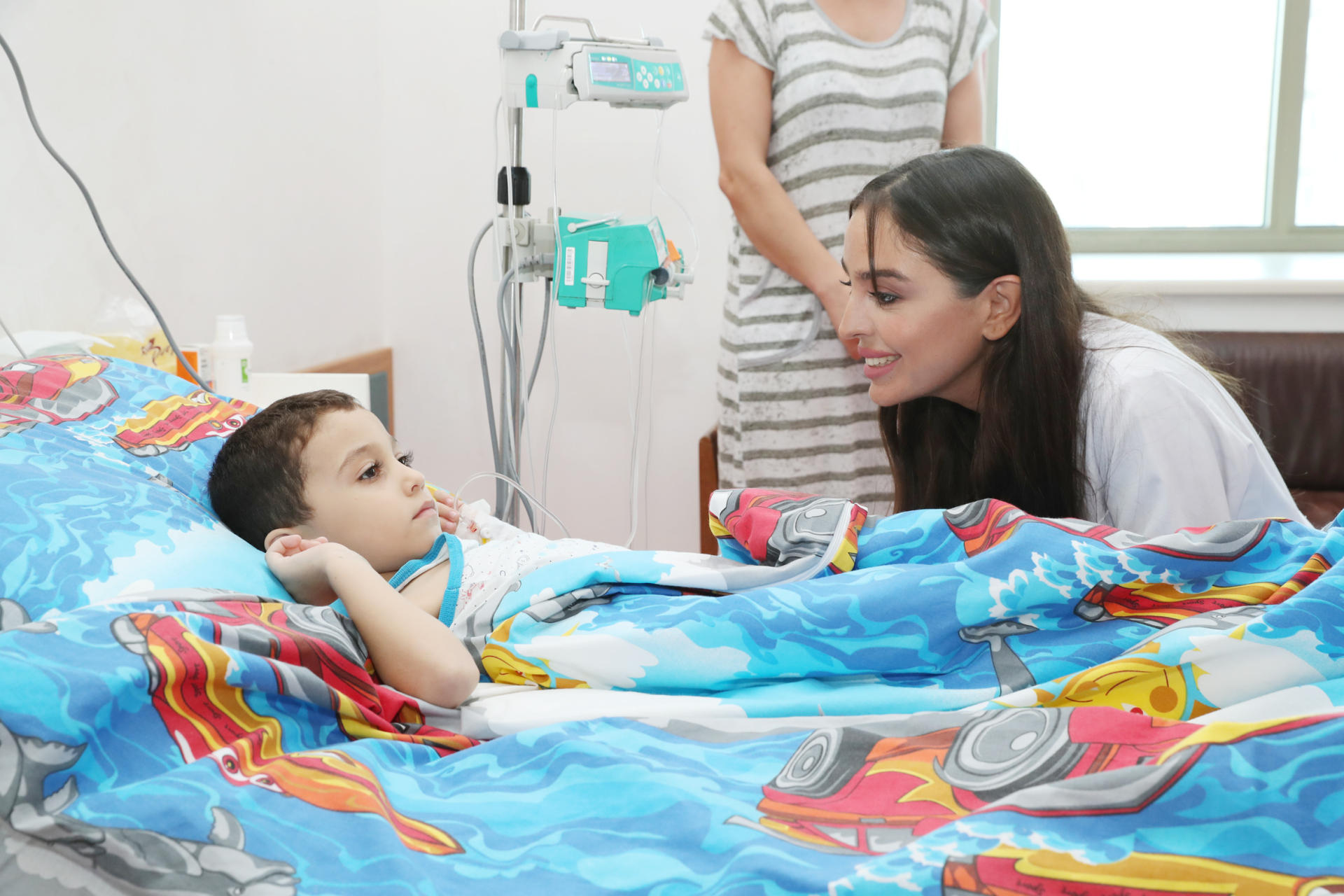 Vice-President of Heydar Aliyev Foundation Leyla Aliyeva visits several medical centers in Baku (PHOTO)