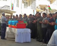 Farewell ceremony for pilot of Azerbaijani crashed MiG-29 aircraft underway (PHOTO)