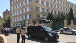 Farewell ceremony for pilot of Azerbaijani crashed MiG-29 aircraft underway (PHOTO)