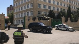Farewell ceremony for pilot of Azerbaijani crashed MiG-29 aircraft underway (PHOTO)