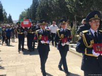 Farewell ceremony for pilot of Azerbaijani crashed MiG-29 aircraft underway (PHOTO)