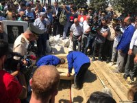 Farewell ceremony for pilot of Azerbaijani crashed MiG-29 aircraft underway (PHOTO)