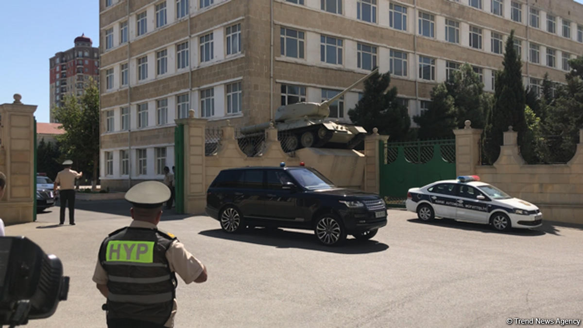 Farewell ceremony for pilot of Azerbaijani crashed MiG-29 aircraft underway (PHOTO)
