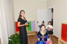 Azerbaijan’s First VP Mehriban Aliyeva attends opening of orphanage-kindergartens and joined festivities for children (UPDATE)