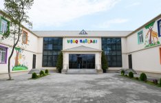 Azerbaijan’s First VP Mehriban Aliyeva attends opening of orphanage-kindergartens and joined festivities for children (UPDATE)
