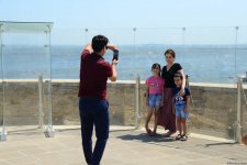 Baku’s Mysterious Tower (PHOTO)