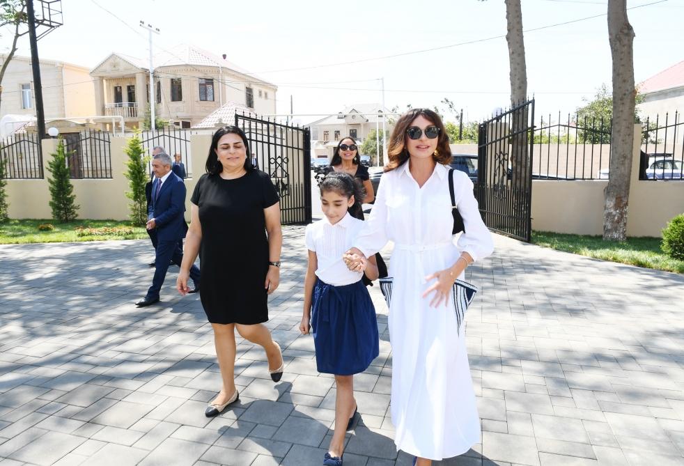 Azerbaijan’s First VP Mehriban Aliyeva attends opening of orphanage-kindergartens and joined festivities for children (UPDATE)