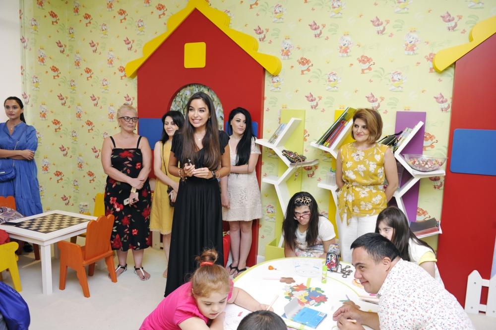 Azerbaijan’s First VP Mehriban Aliyeva attends opening of orphanage-kindergartens and joined festivities for children (UPDATE)