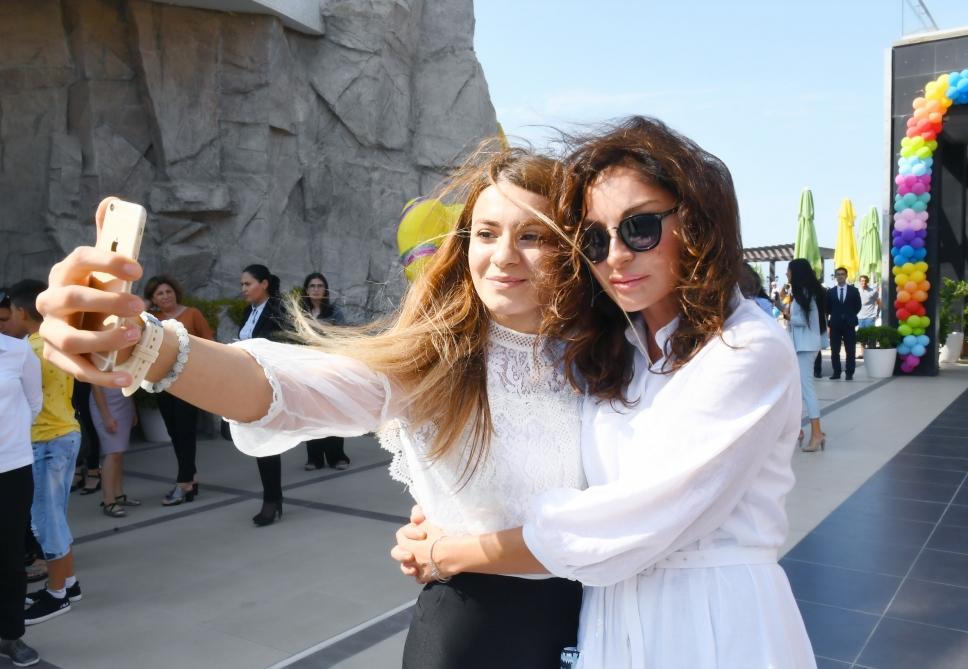 Azerbaijan’s First VP Mehriban Aliyeva attends opening of orphanage-kindergartens and joined festivities for children (UPDATE)
