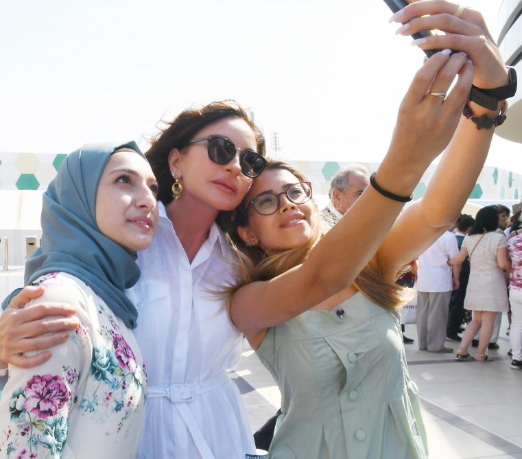 Azerbaijan’s First VP Mehriban Aliyeva attends opening of orphanage-kindergartens and joined festivities for children (UPDATE)