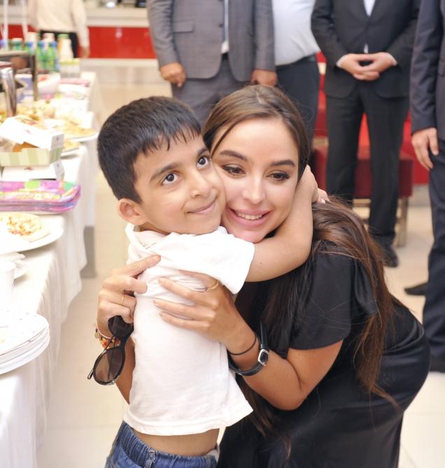 Azerbaijan’s First VP Mehriban Aliyeva attends opening of orphanage-kindergartens and joined festivities for children (UPDATE)