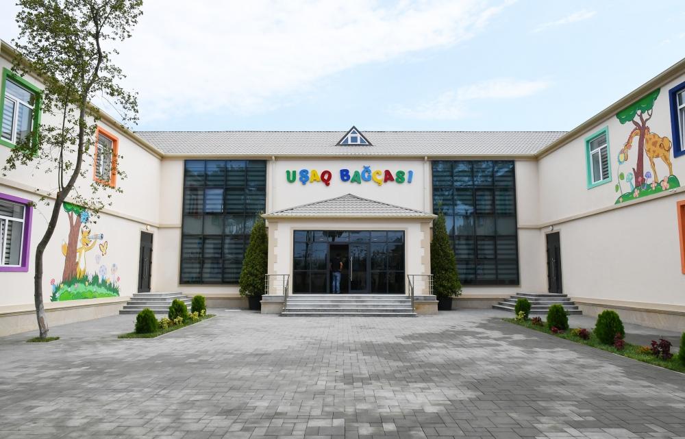 Azerbaijan’s First VP Mehriban Aliyeva attends opening of orphanage-kindergartens and joined festivities for children (UPDATE)