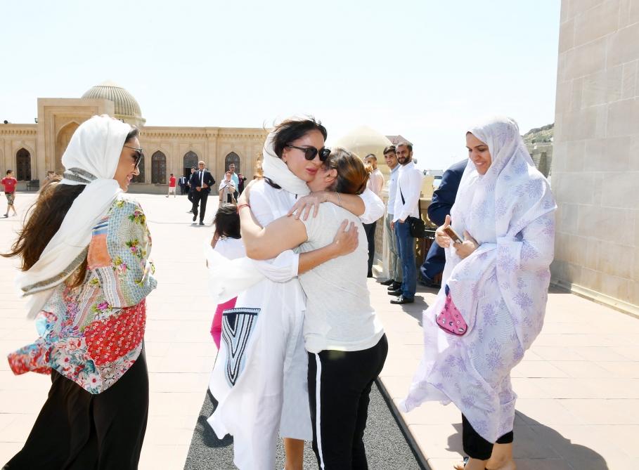 Azerbaijan’s First VP Mehriban Aliyeva attends opening of orphanage-kindergartens and joined festivities for children (UPDATE)