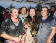 Vice-President of Heydar Aliyev Foundation Leyla Aliyeva views pavilions at First Grape and Wine Festival (PHOTOS)