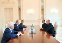 President Ilham Aliyev receives delegation led by secretary of Russian Security Council (PHOTO)