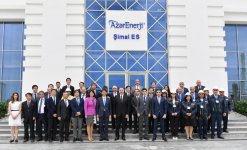 President Ilham Aliyev attends ceremony to launch “Shimal-2” power station (PHOTO)
