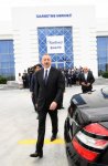 President Ilham Aliyev attends ceremony to launch “Shimal-2” power station (PHOTO)