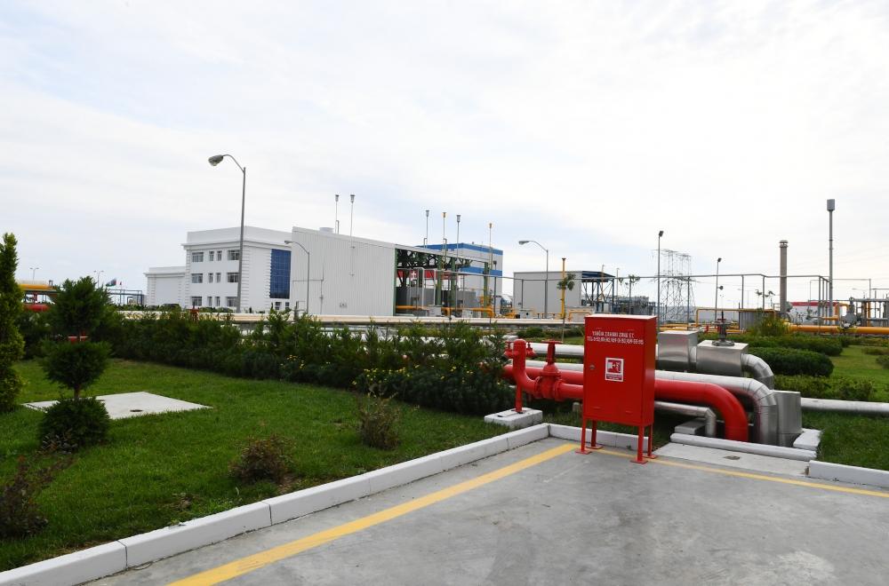 President Ilham Aliyev attends ceremony to launch “Shimal-2” power station (PHOTO)