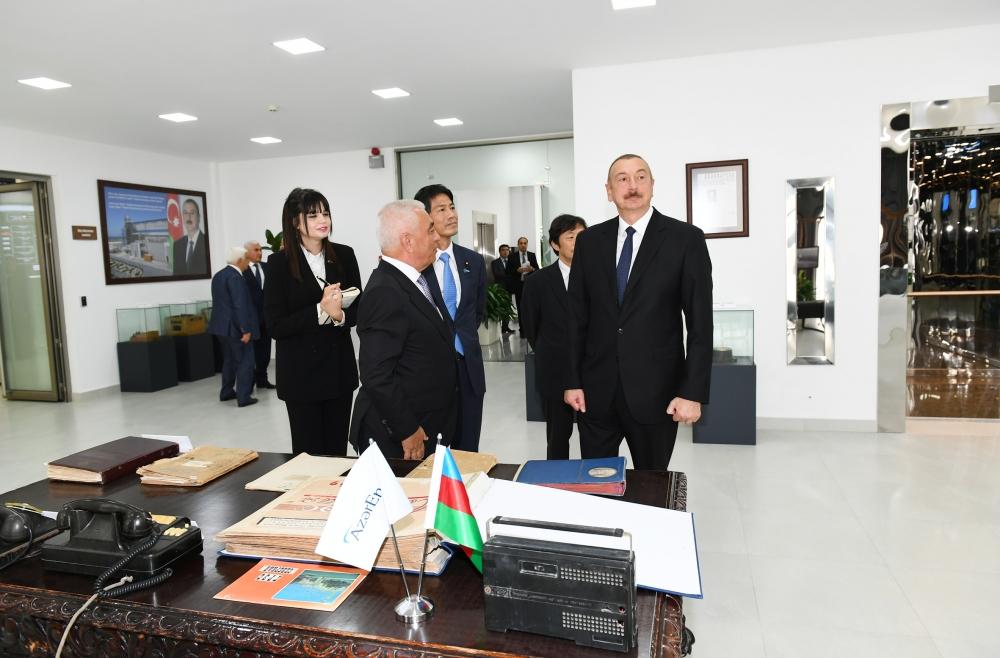 President Ilham Aliyev attends ceremony to launch “Shimal-2” power station (PHOTO)