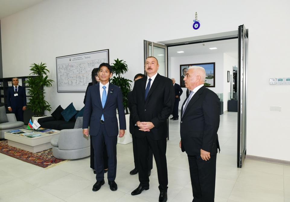President Ilham Aliyev attends ceremony to launch “Shimal-2” power station (PHOTO)