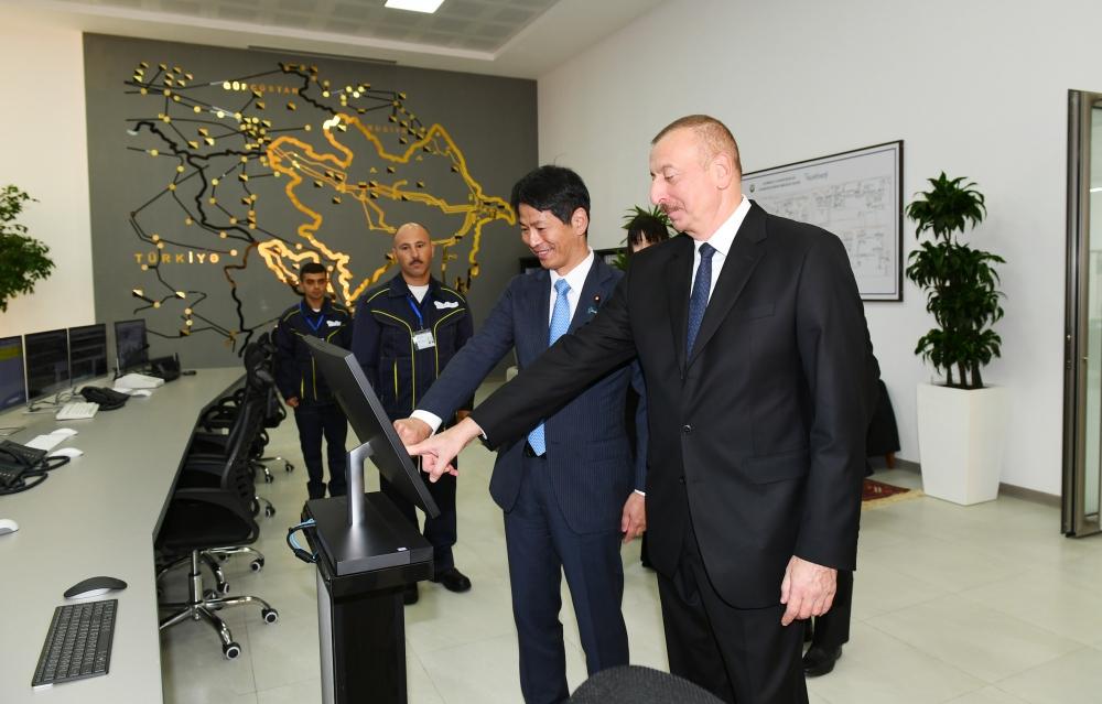 President Ilham Aliyev attends ceremony to launch “Shimal-2” power station (PHOTO)