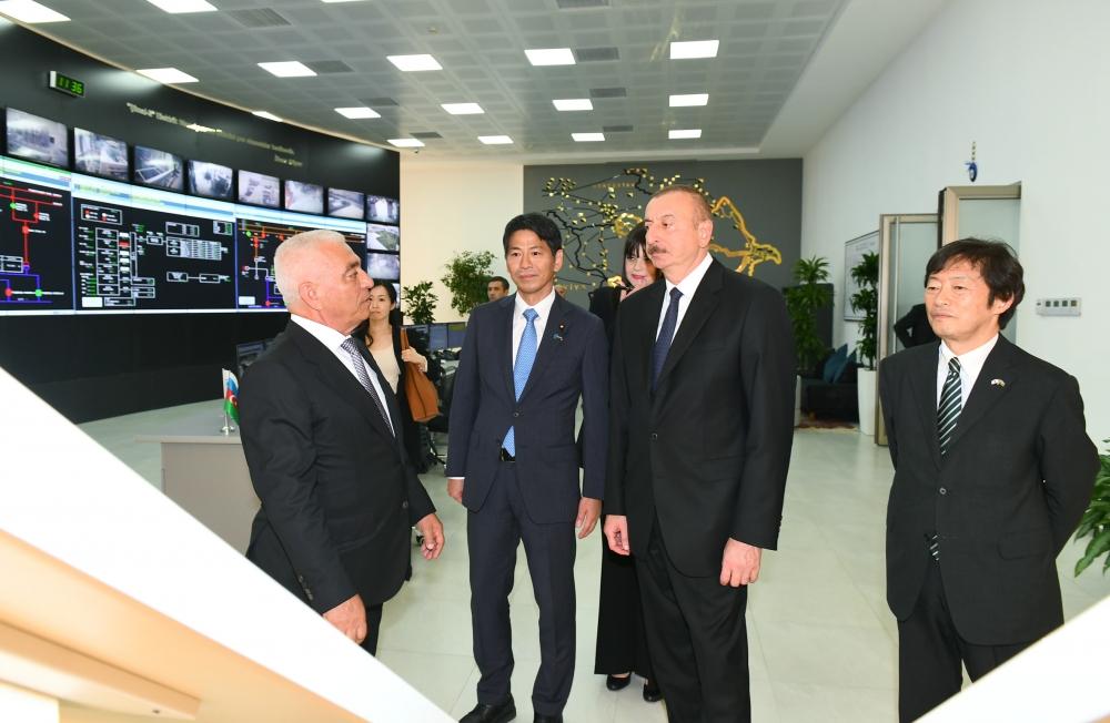 President Ilham Aliyev attends ceremony to launch “Shimal-2” power station (PHOTO)
