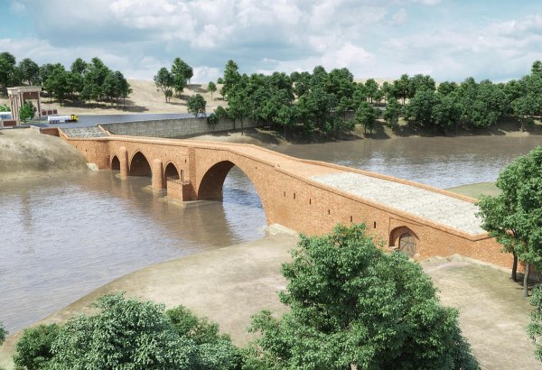 Red Bridge after reconstruction in Azerbaijan (PHOTO)