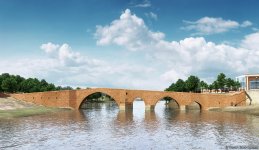 Red Bridge after reconstruction in Azerbaijan (PHOTO)