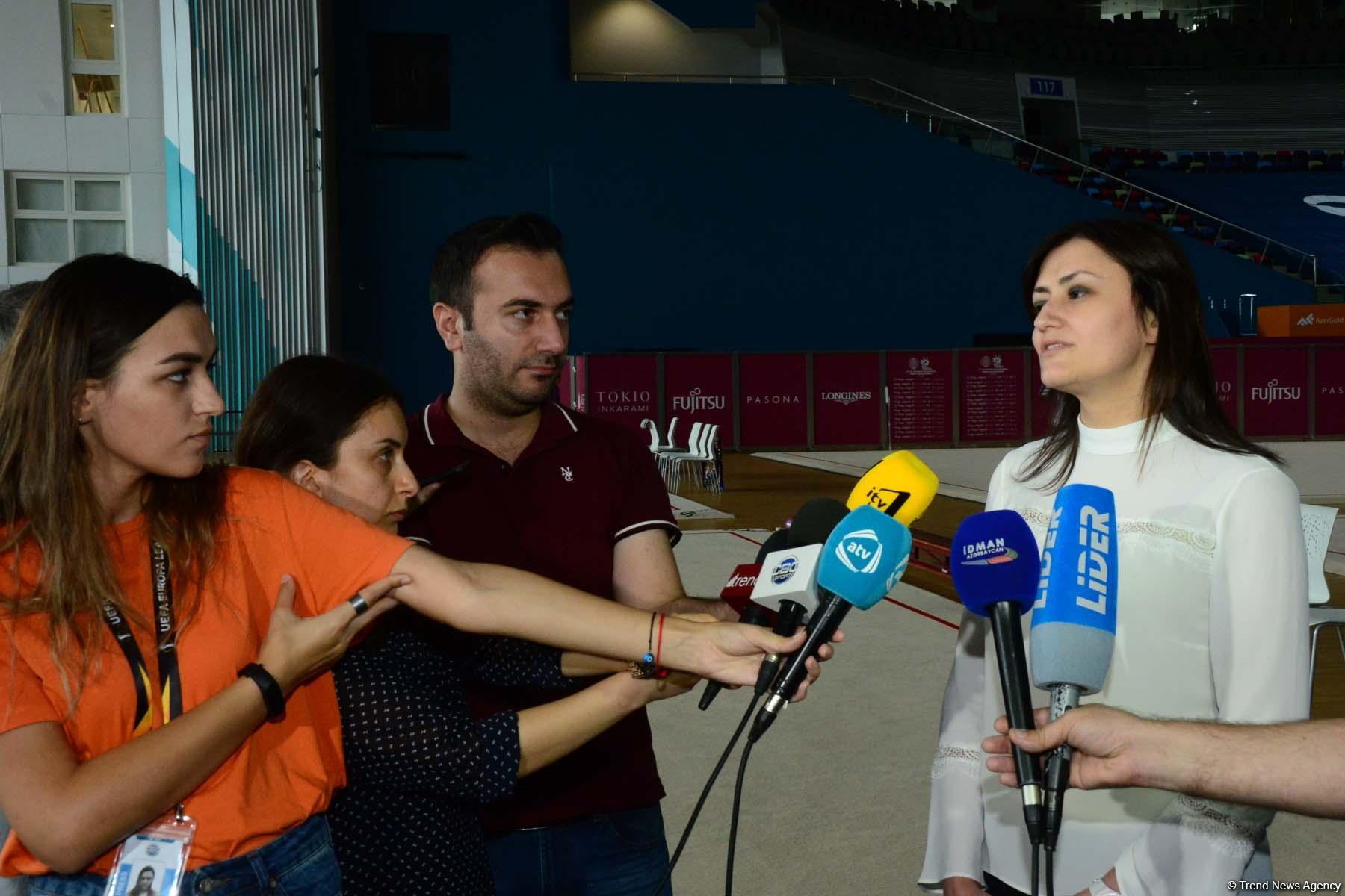 Azerbaijan Gymnastics Federation ready to host 37th FIG Rhythmic Gymnastics World Championships (PHOTO)