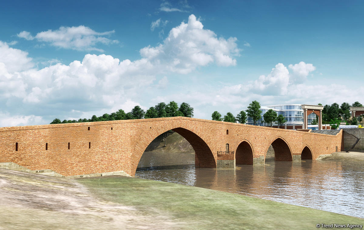 Red Bridge after reconstruction in Azerbaijan (PHOTO)