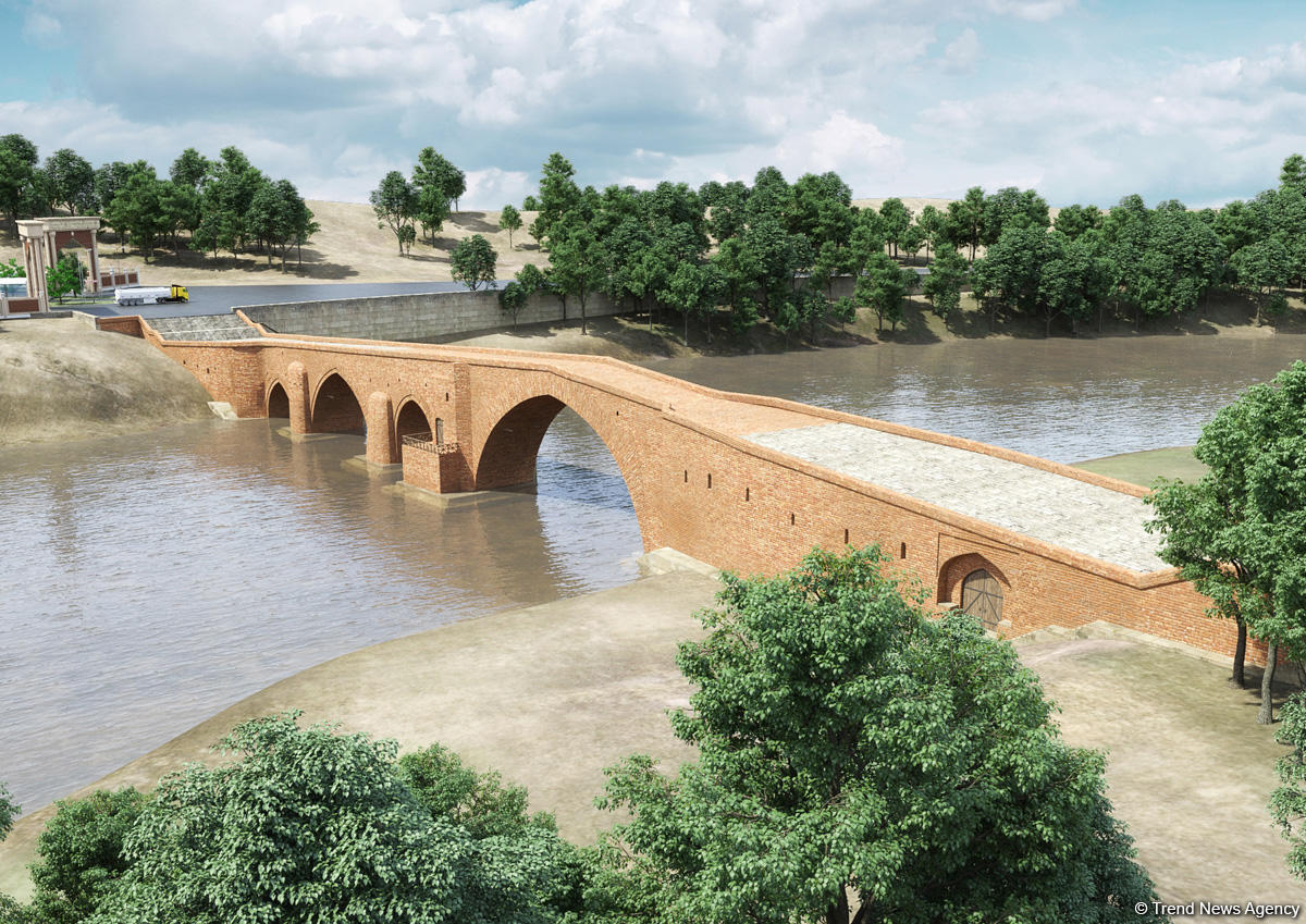 Red Bridge after reconstruction in Azerbaijan (PHOTO)