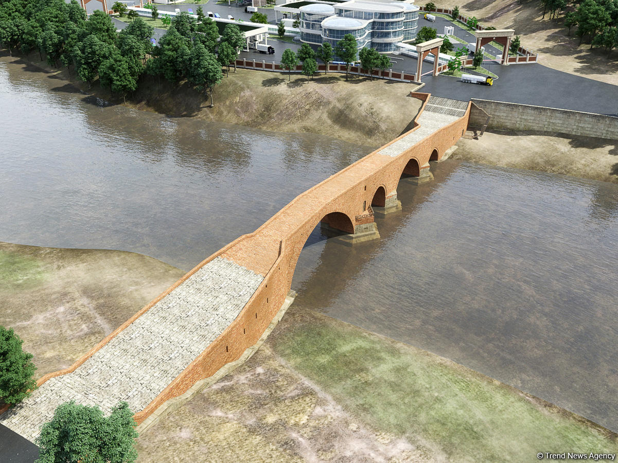 Red Bridge after reconstruction in Azerbaijan (PHOTO)