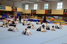 World champion gymnast meets children with disabilities in Baku (PHOTO)