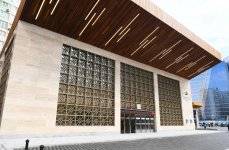 President Ilham Aliyev views work done at Khatai station of Baku Metro (PHOTO)