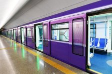 President Ilham Aliyev views work done at Khatai station of Baku Metro (PHOTO)