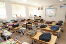 First VP Mehriban Aliyeva views conditions created at newly-renovated school No 113 in Kurdakhani (PHOTO) (UPDATE)