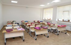 First VP Mehriban Aliyeva views conditions created at newly-renovated school No 113 in Kurdakhani (PHOTO) (UPDATE)