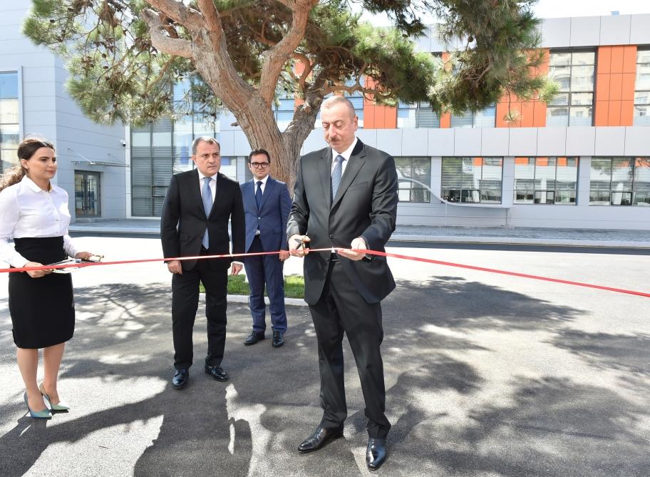 President Ilham Aliyev inaugurates Baku State Vocational Education Centre on Industry and Innovation (PHOTO)